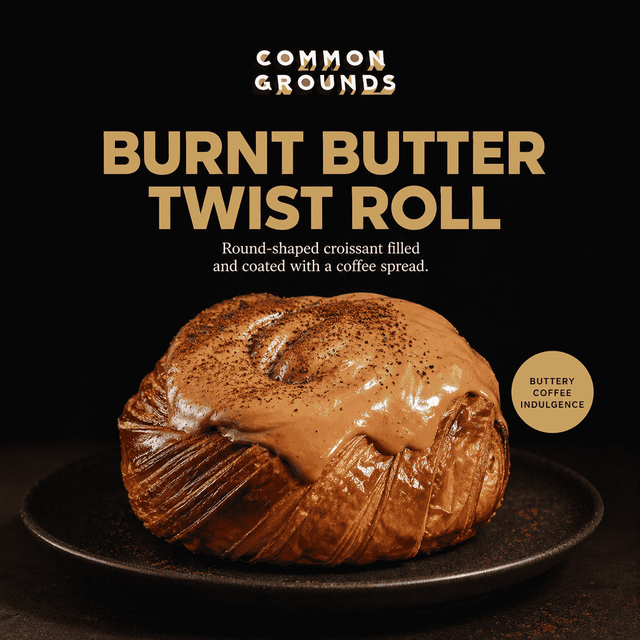Burnt Butter Twist Roll
